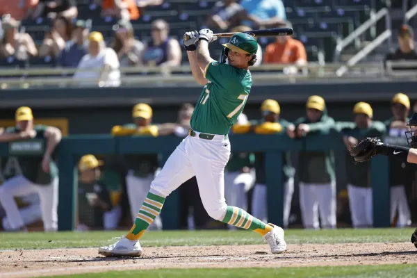 運動家新秀Nick Kurtz(photo：MLB)/金享娛樂城